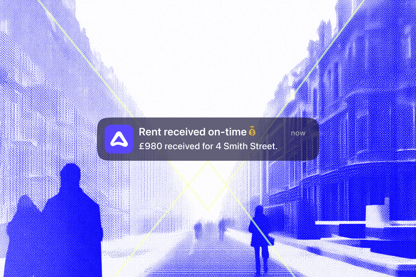 Rent paid notifaction from August 