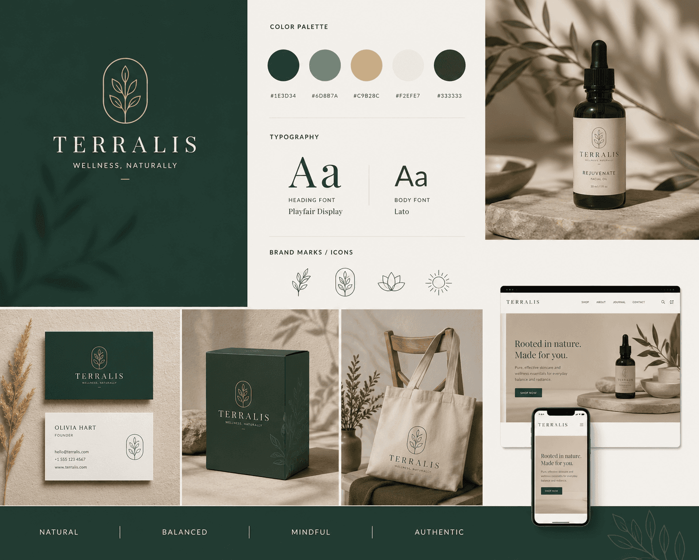 Preview of a client project