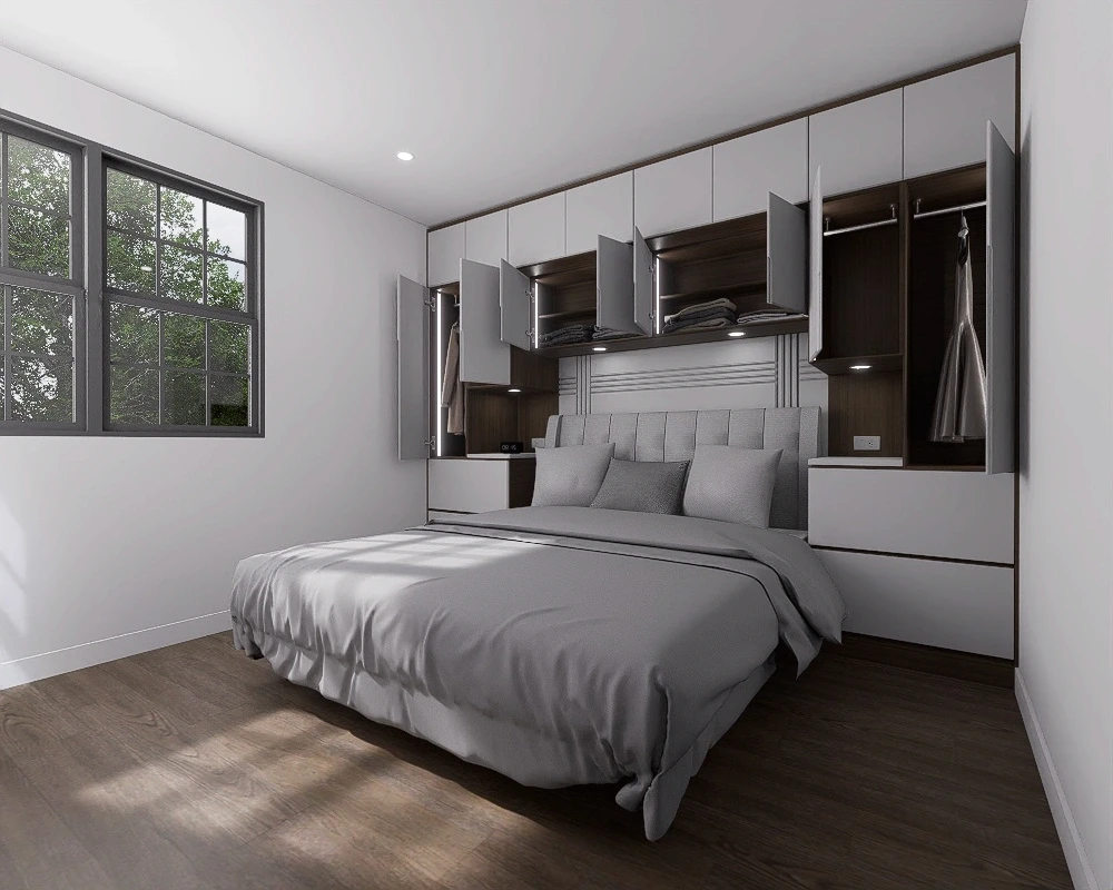 Built-In bathroom render