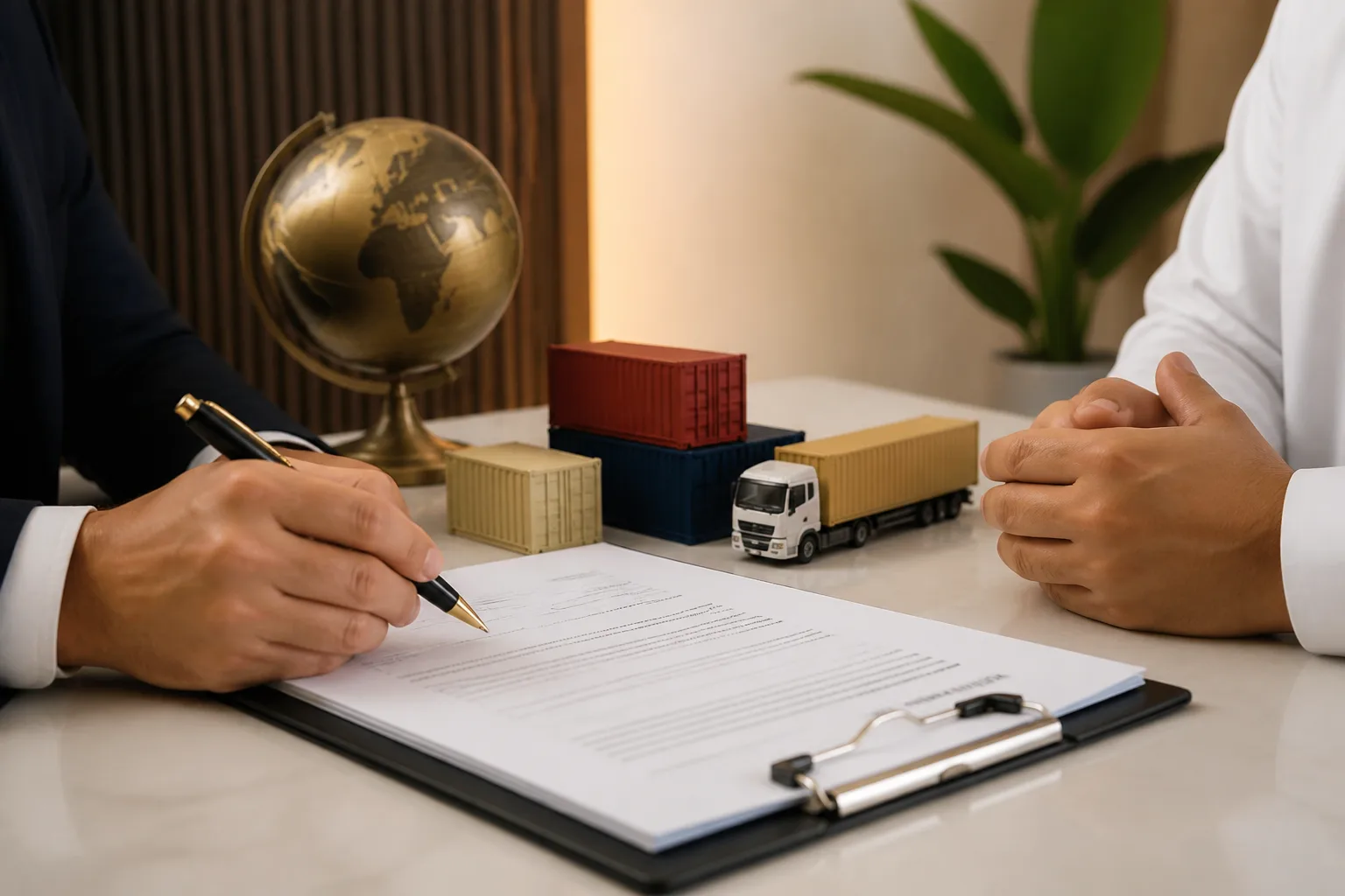 Supplier Contracts for a Dubai Trading Company beside a signed corporate agreement with an official