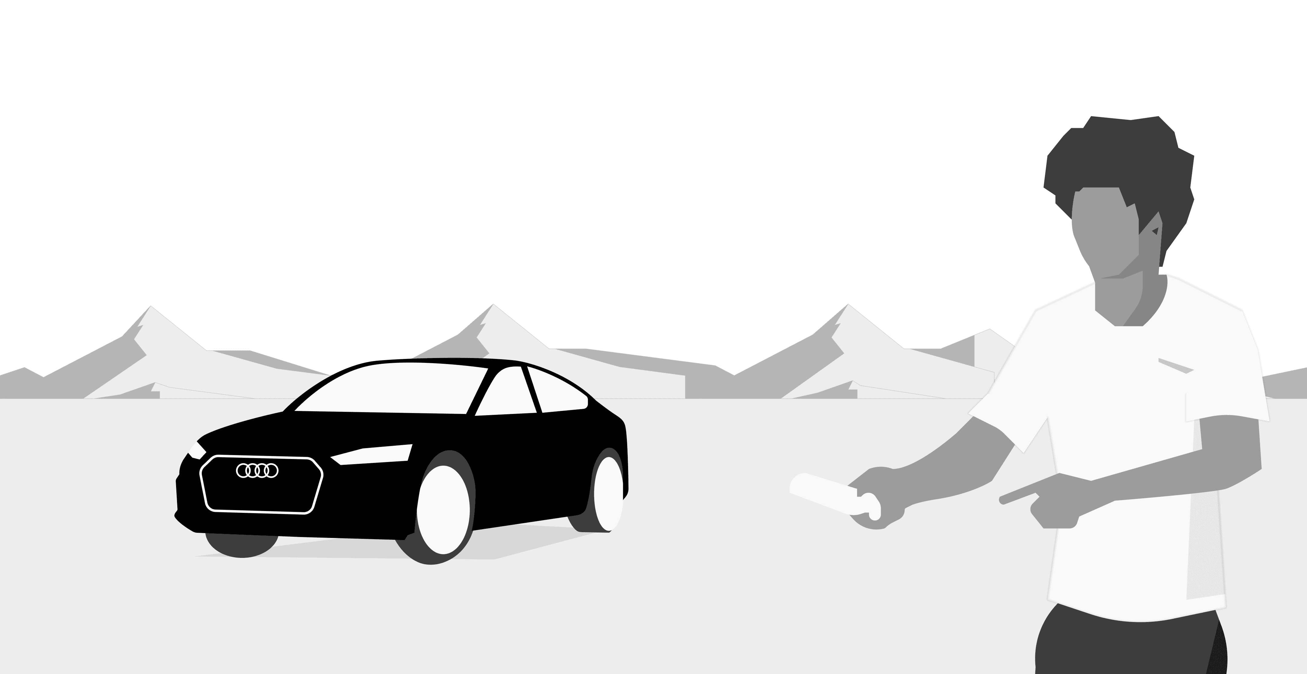 connecting app with audi car