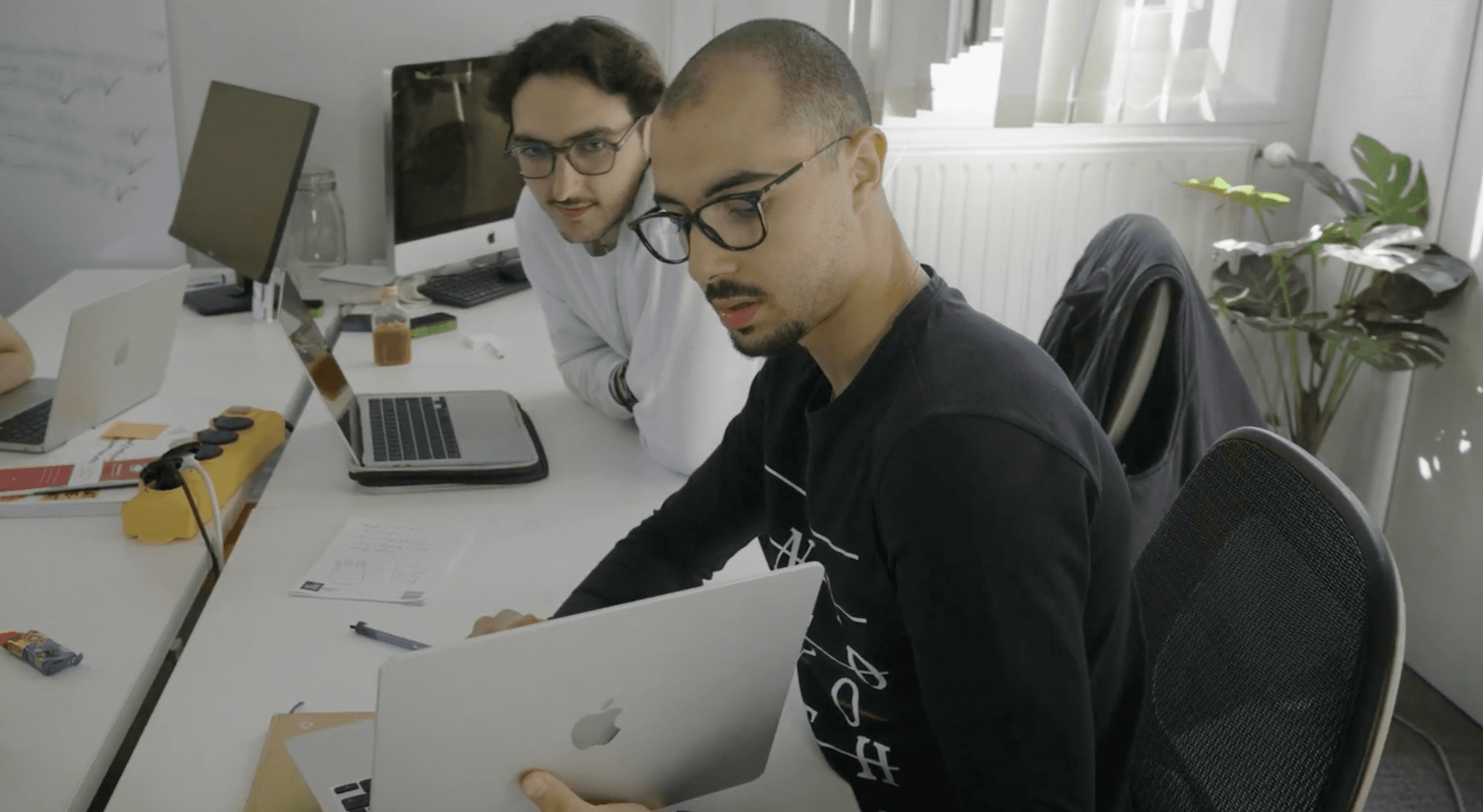 group of people chilling in formance workspace