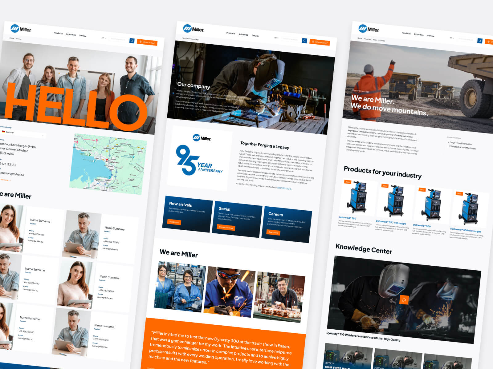 website design
