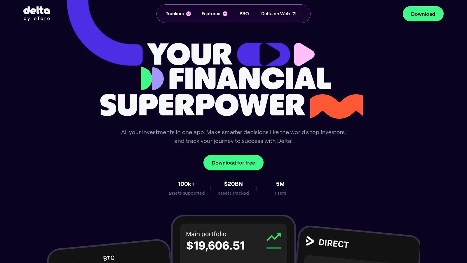 Delta Investment Tracker