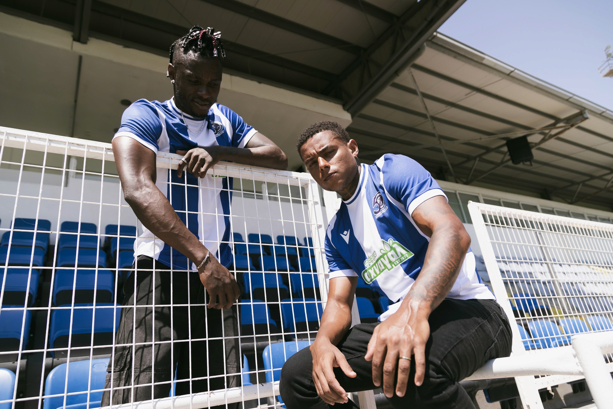 Football Portrait of a local football team in Cyprus- Ethnikos Achnas 2024