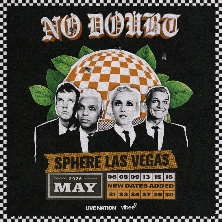 No Doubt at Sphere Las Vegas artwork