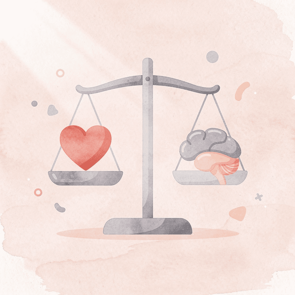 Balance scale comparing timing aspects of Mashallah and Bismillah