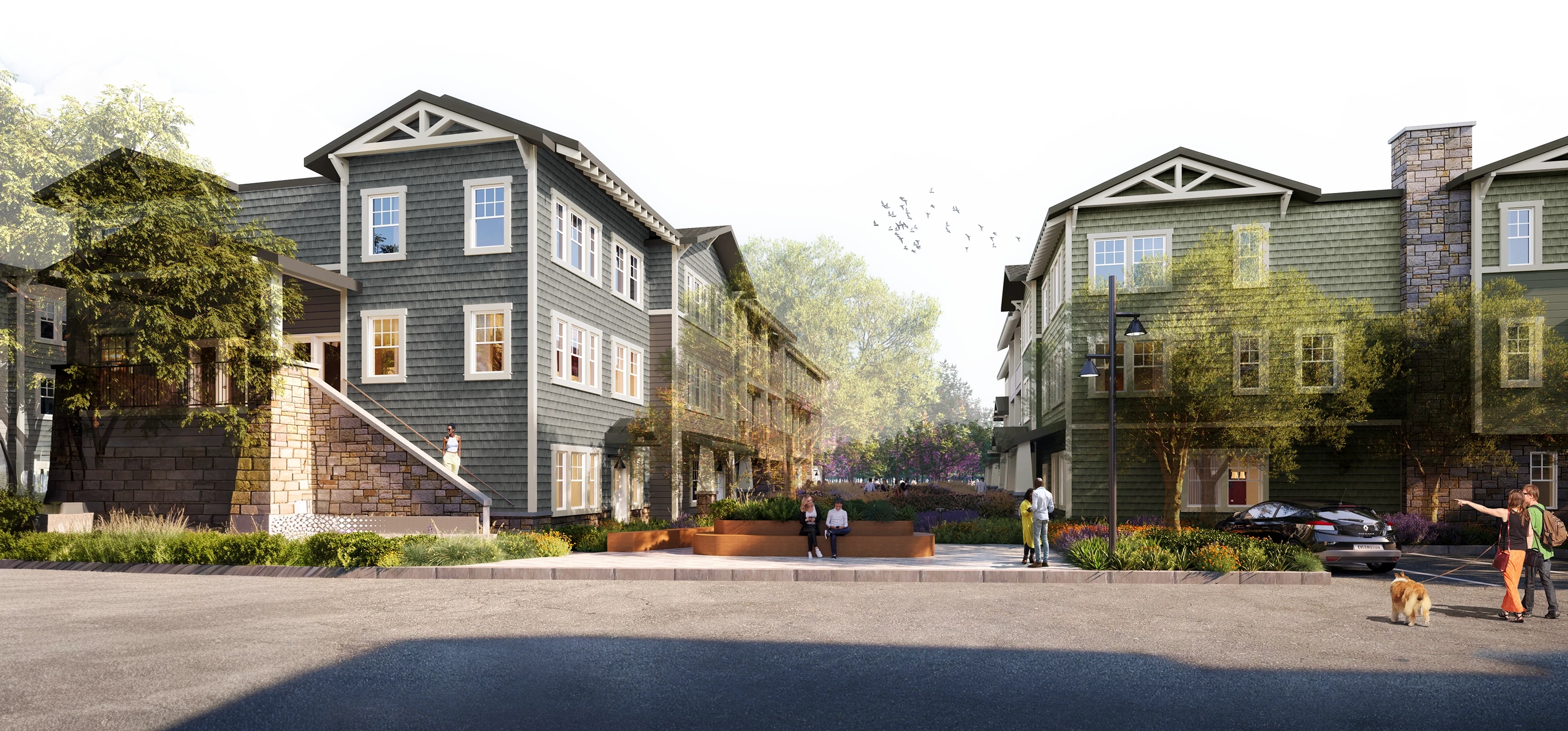 Positas Park Townhomes Rendering 2