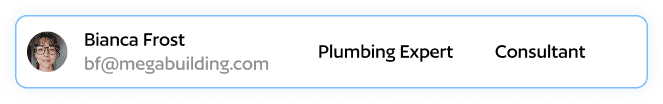 User Card Example 2
