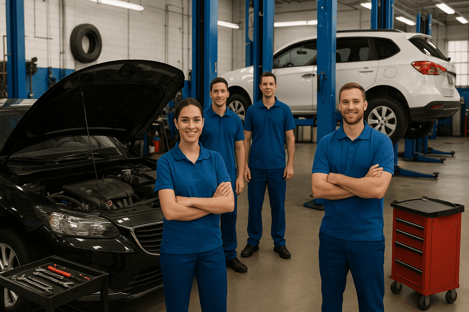 Scientist in laboratorium