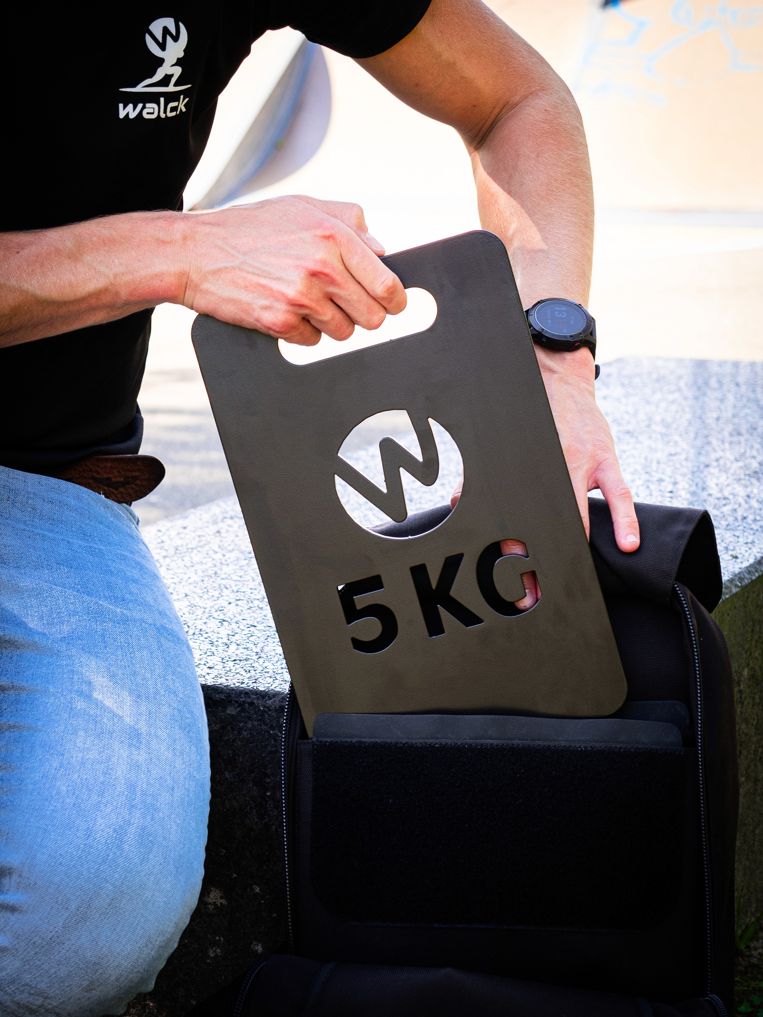 5kg WALCK gewichtsplaat