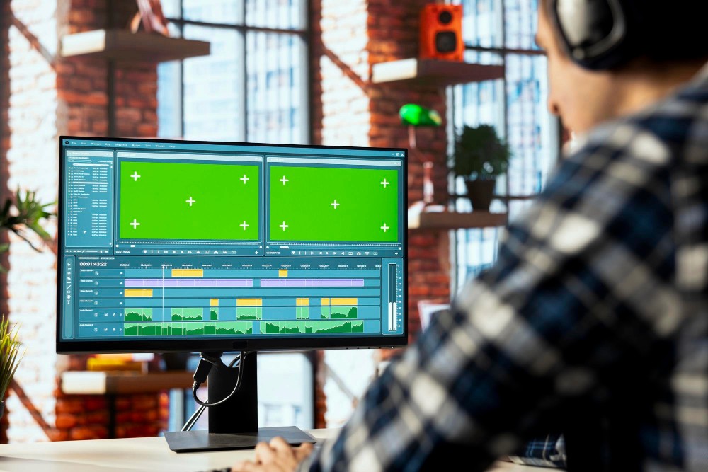 Hands working on a device or document, representing professional results delivered to clients.