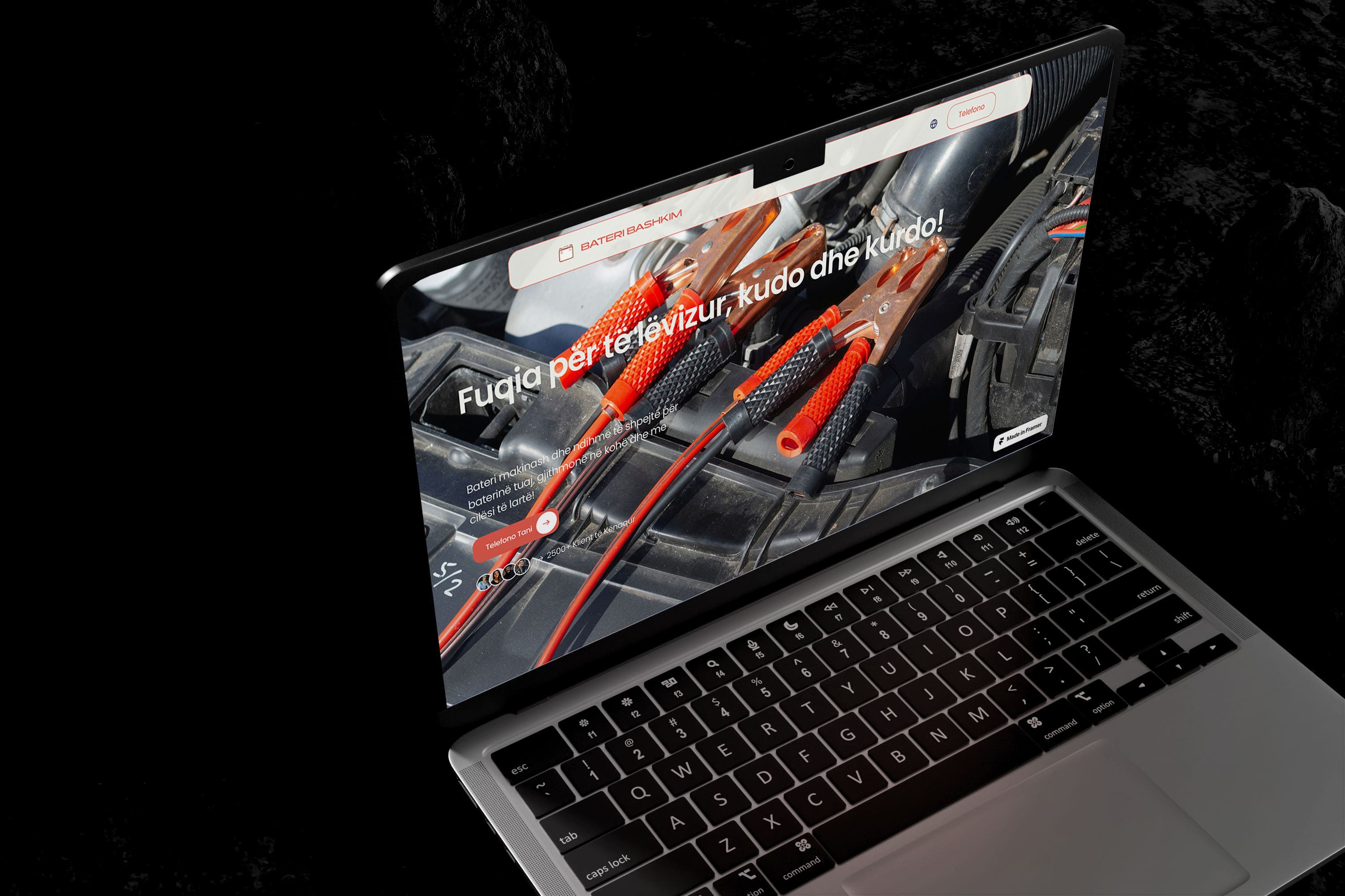 Bateri Bashkimi Website Preview