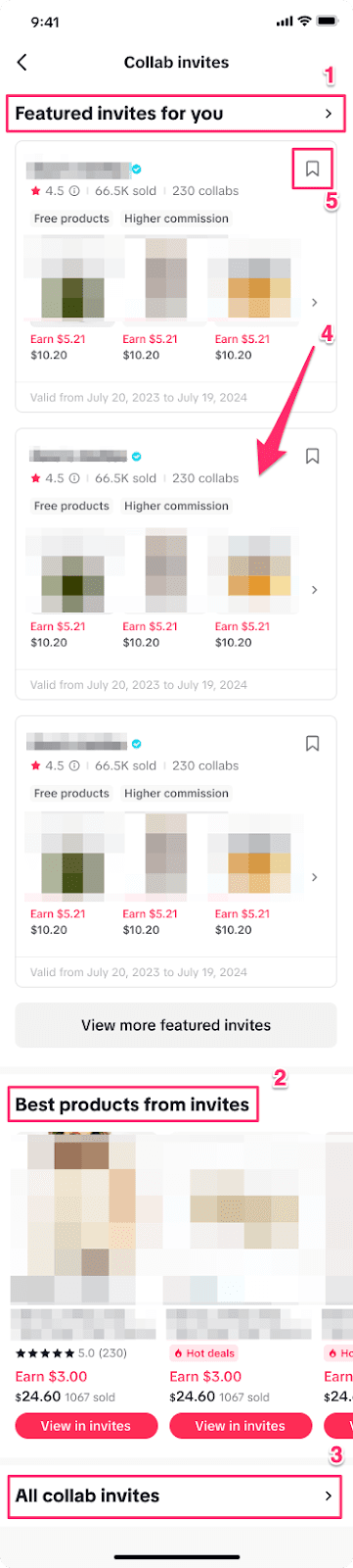 A mobile phone screenshot showing an app interface with options for creating and editing video content, highlighted by an arrow.