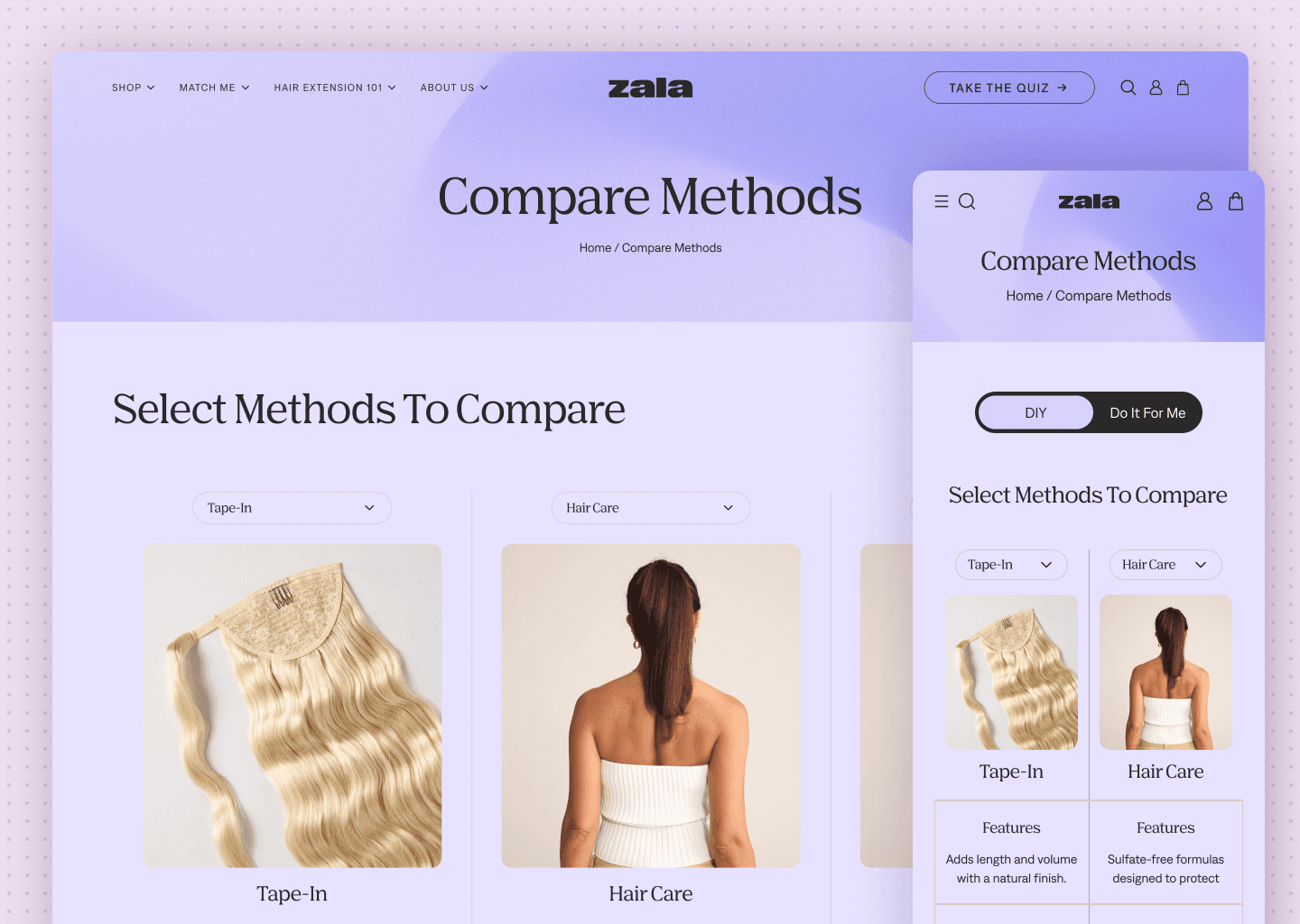 Compare UI