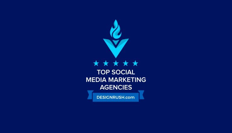 Logotipo Top Social Media Marketing Agencies da Design Rush
