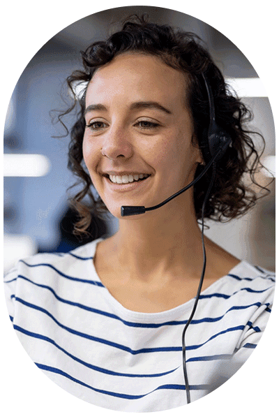 Man wareing headphones