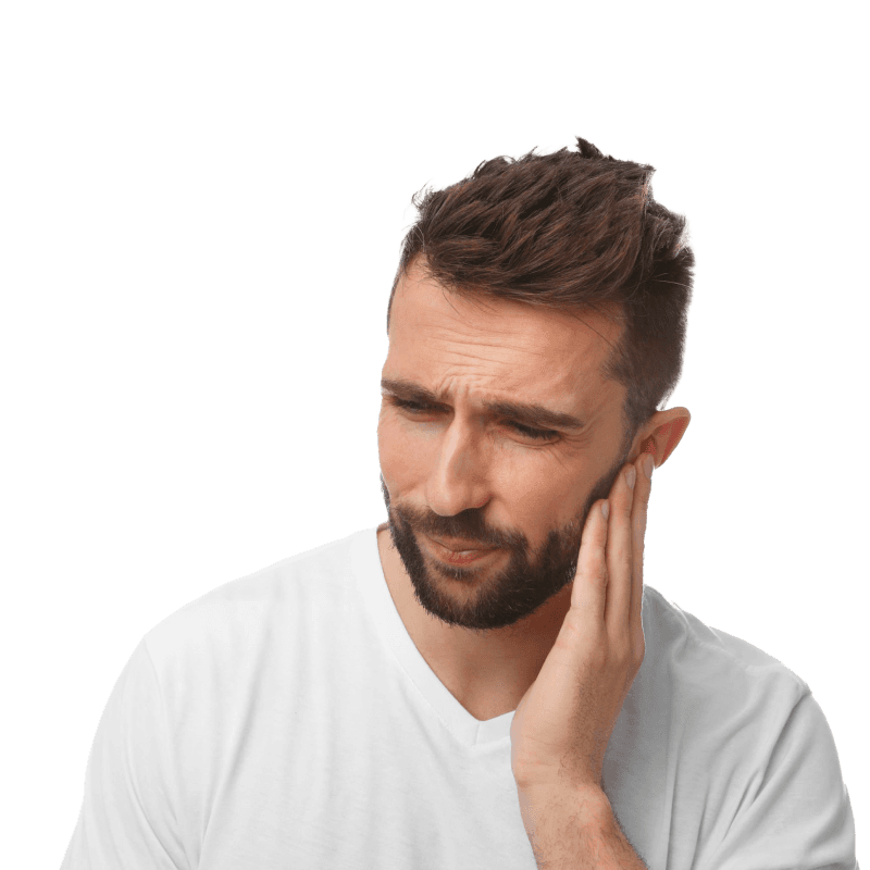 woman in need of urgent care