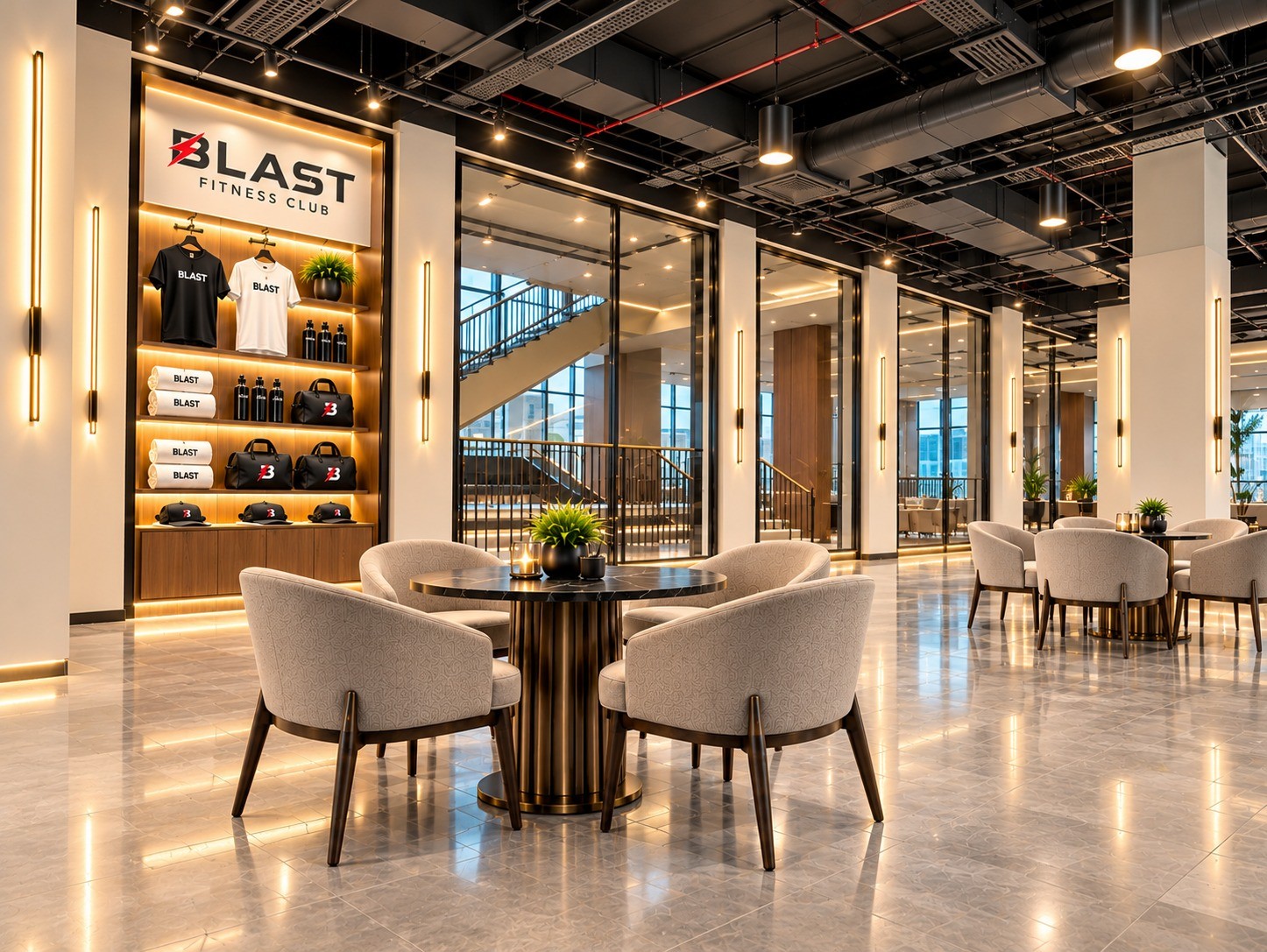 CONNECT — BLAST club design concept