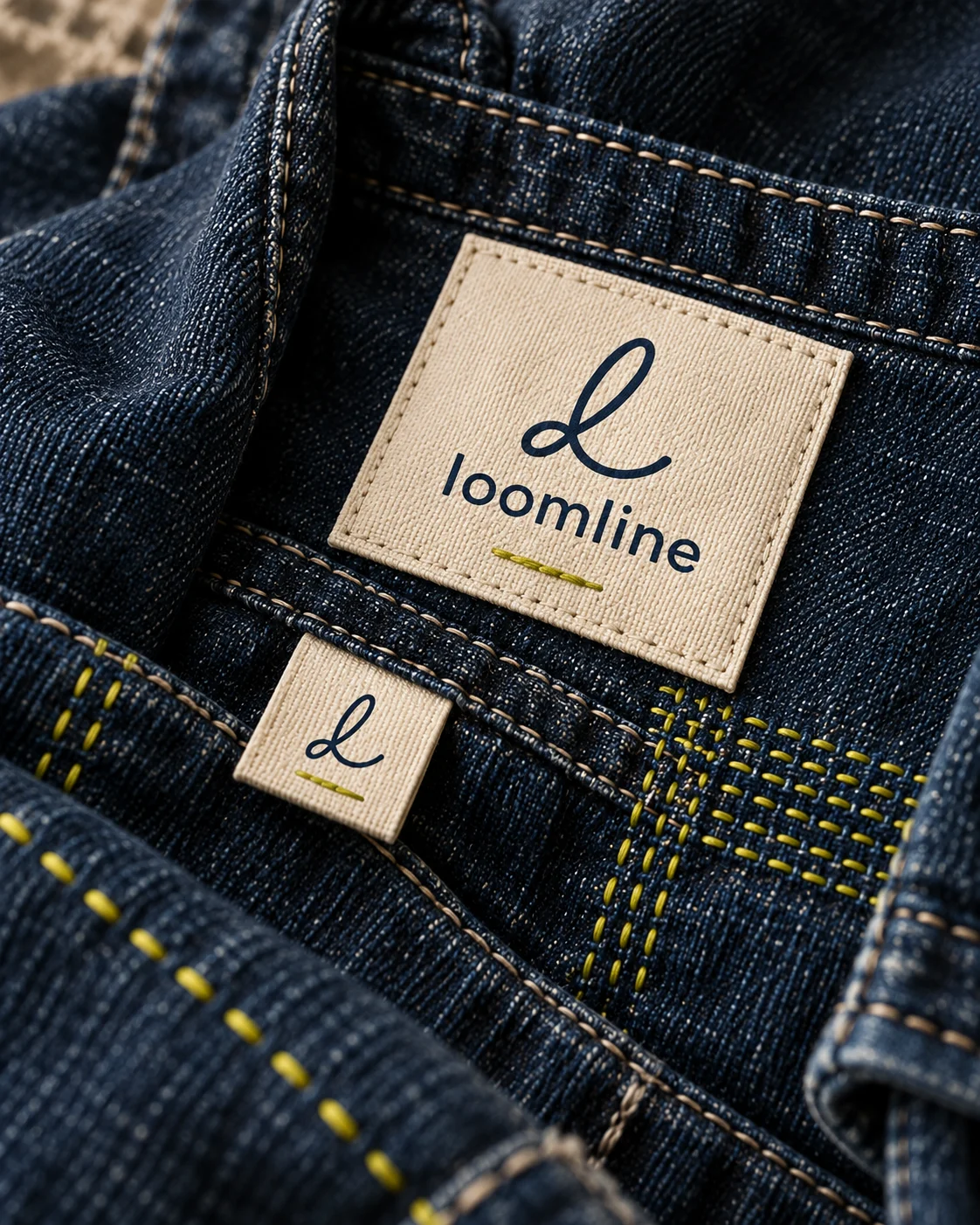 Loomline — woven garment labels brand application