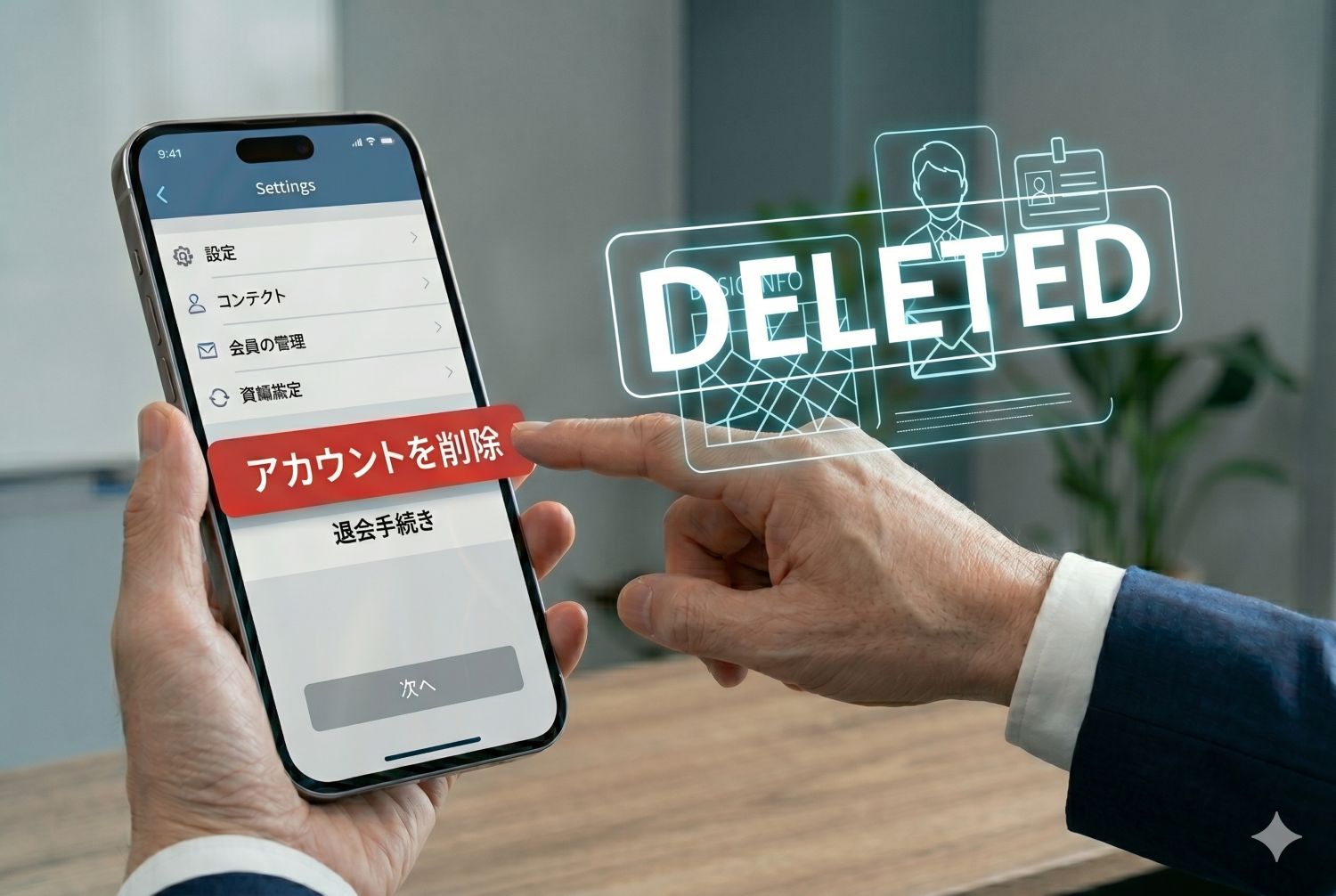 退職時の名刺の処理