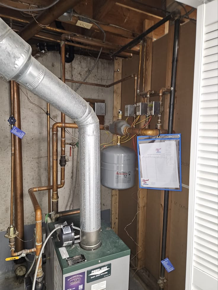 Brian and Hunter with MoJo Home Service truck in the background
