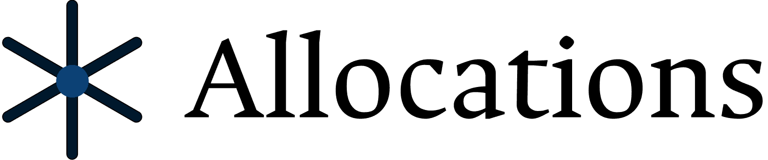 Allocations Wordmark — dark