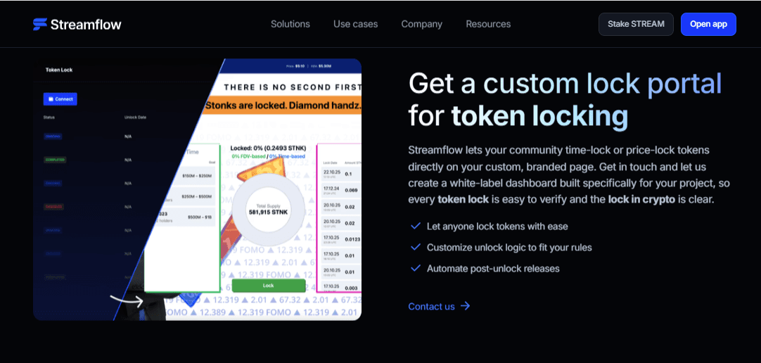 Token Lock vs. Token Vesting