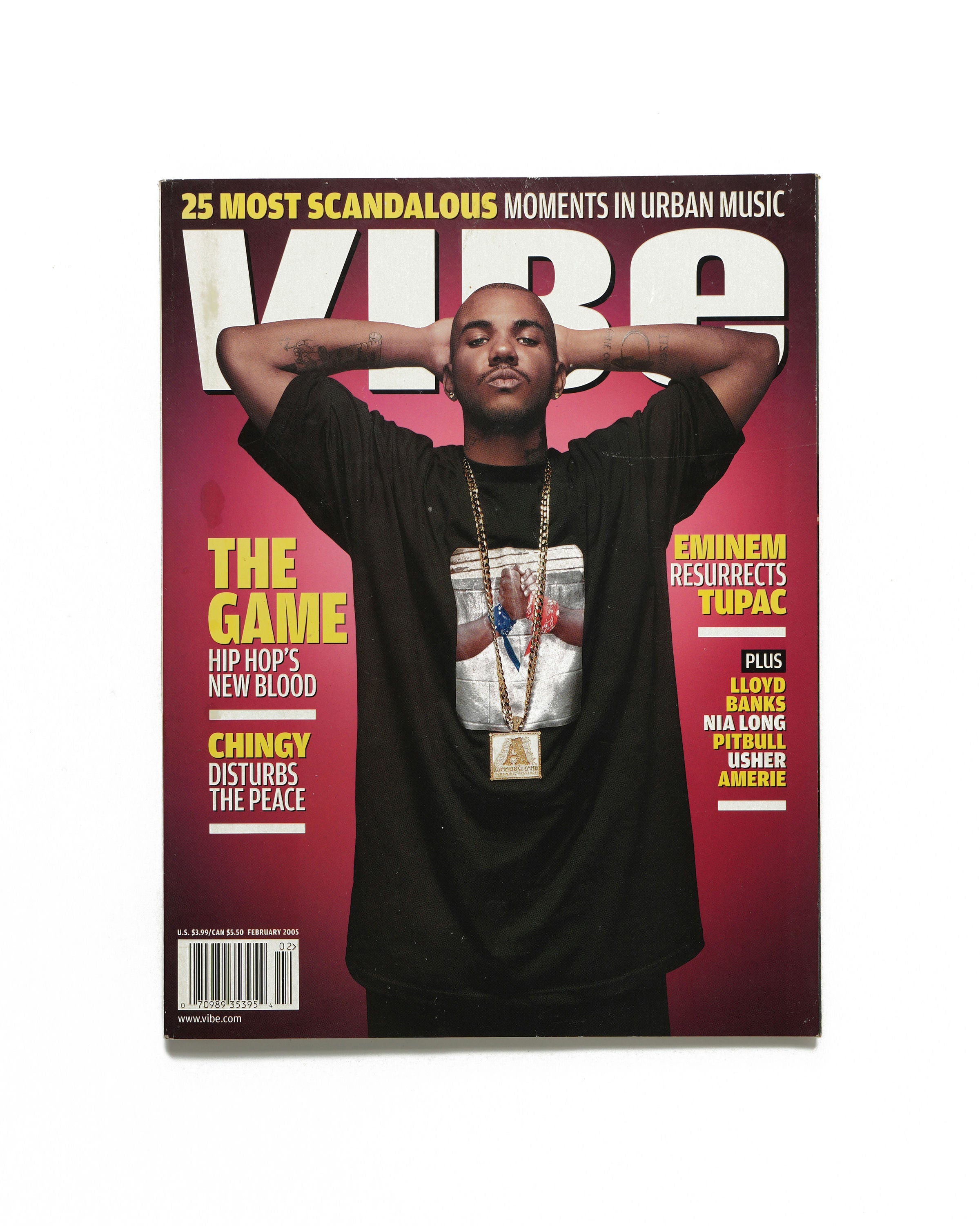 VIBE - February 2005 - Front Cover