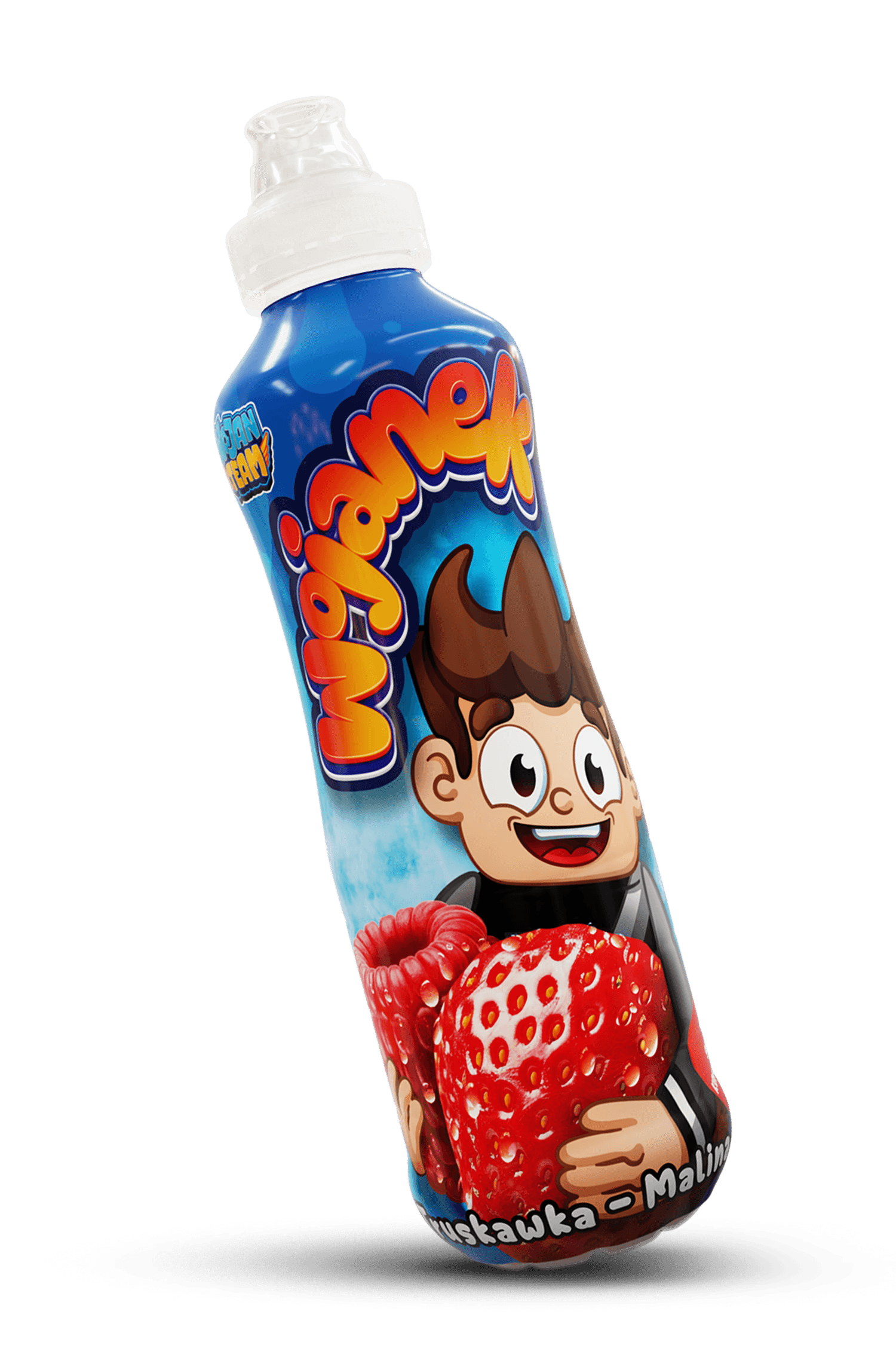 Wojanek – napój owocowy brzoskwinia i pomarańcza w butelce