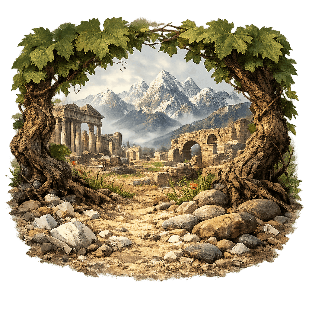 Detailed graphic of the Colli di Luni wine region.