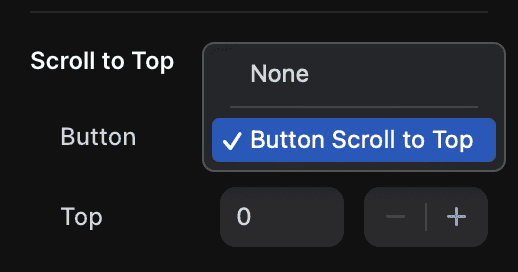 Select the Button Component