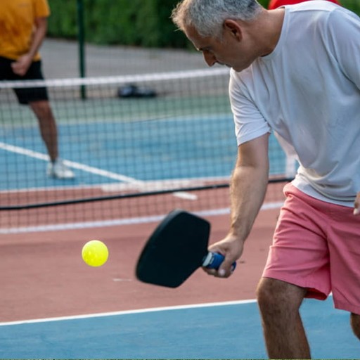 Partie de pickleball en famille, jeu de raquette accessible à tous au domaine de la brame
