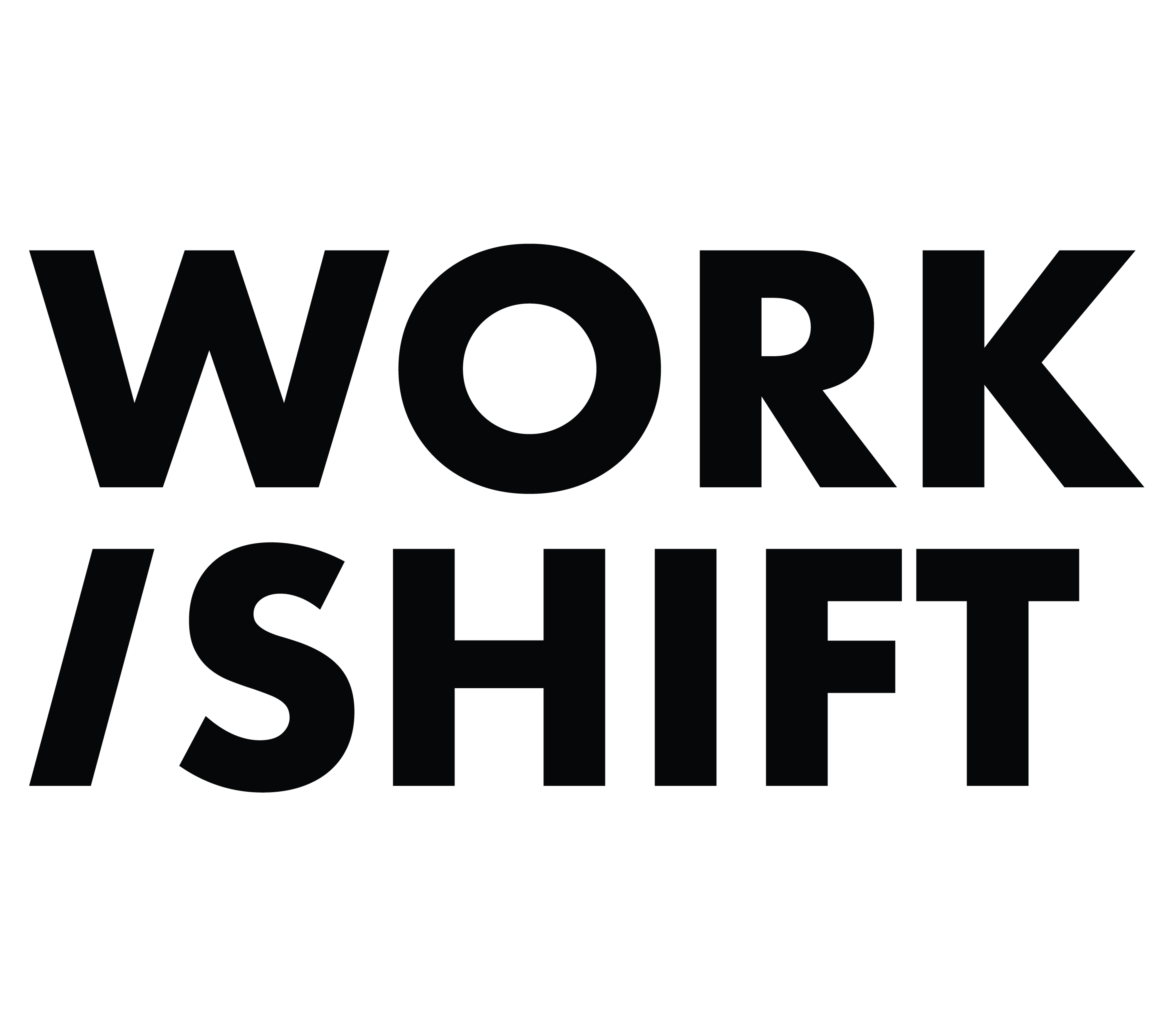 Work/Shift logo stacked