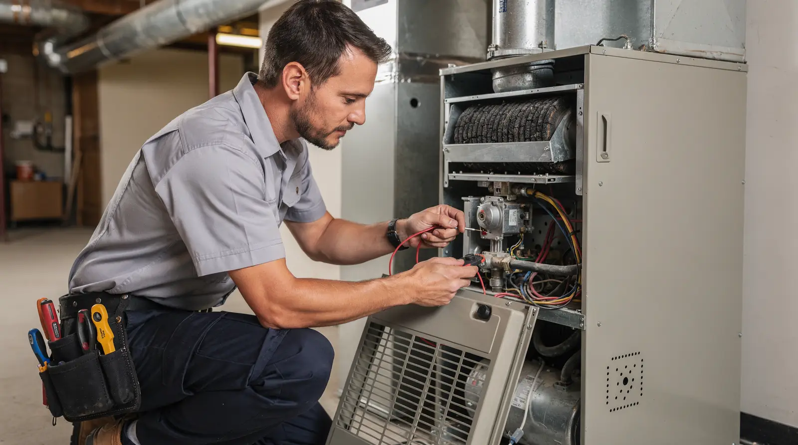 A furnace that won't ignite may have a failed pilot light or electronic ignitor.; Ignition