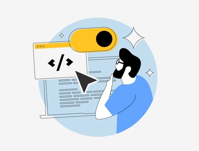 The image displays a performance monitoring dashboard that contrasts before and after metrics related to website load times and JavaScript file sizes. It highlights the impact of compressing JavaScript code and minifying files, showcasing how these optimizations enhance user experience by reducing load times and improving overall website performance.