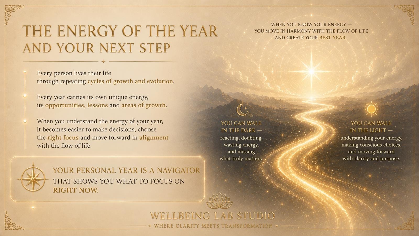The Energy of the Year and Your Next Step guide artwork