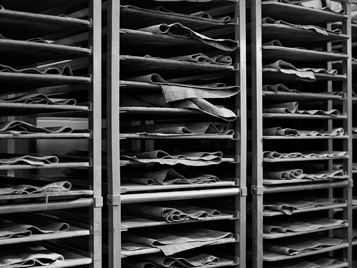 Prep trays where brad is proofed