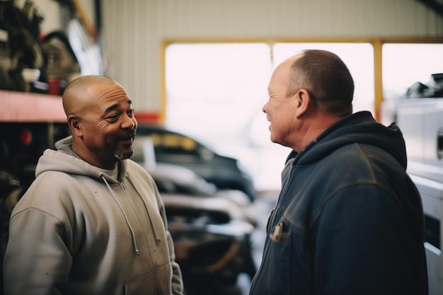 Bespreking over reparatie en factuur