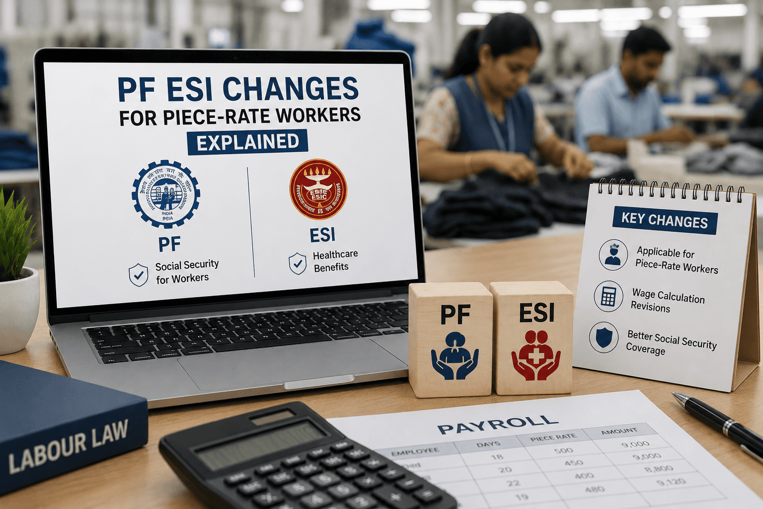 PF ESI Changes for Piece-Rate Workers Explained