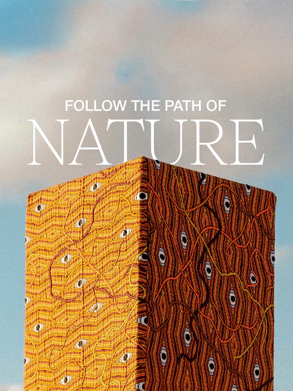 Batch.Works product catalogue book on a work top with a graphic printed image on the front