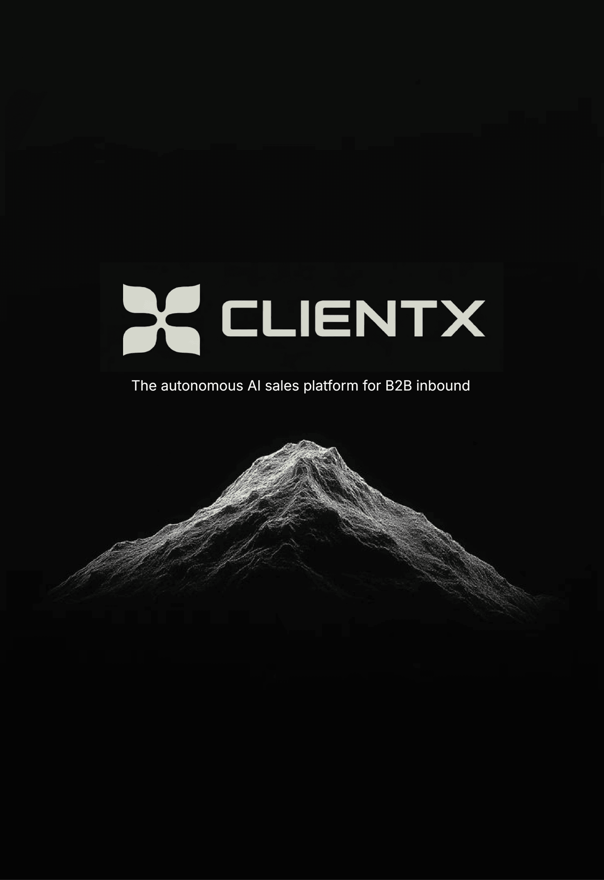 Image of a person in a landscape