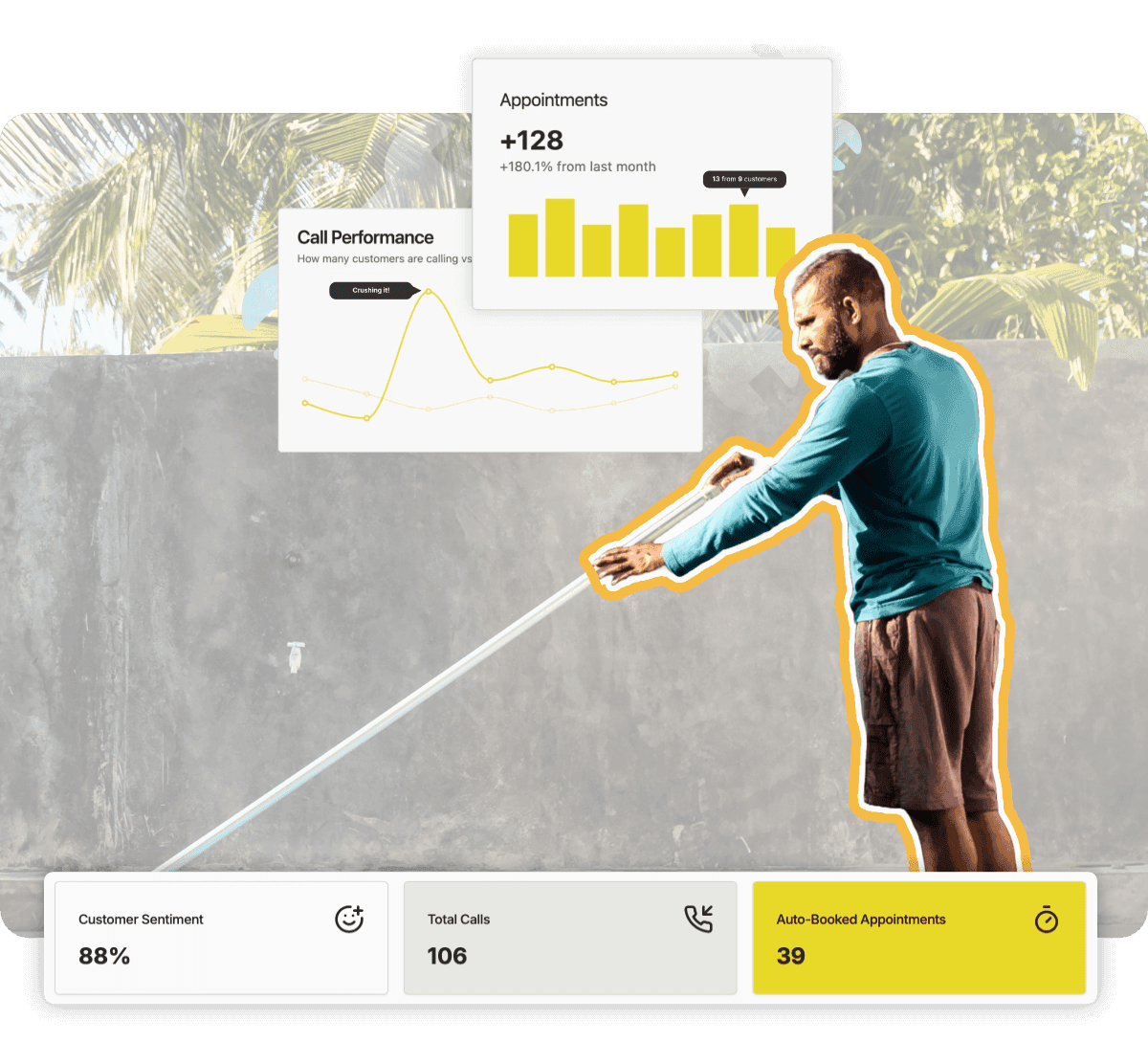 AI Phone Answering for Pool Cleaning & Maintenance