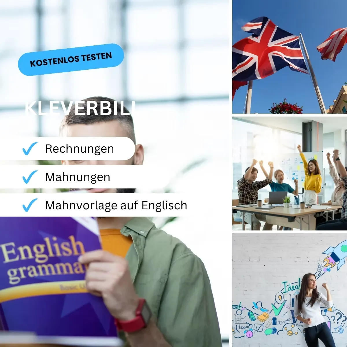Mahnung auf Englisch schreiben