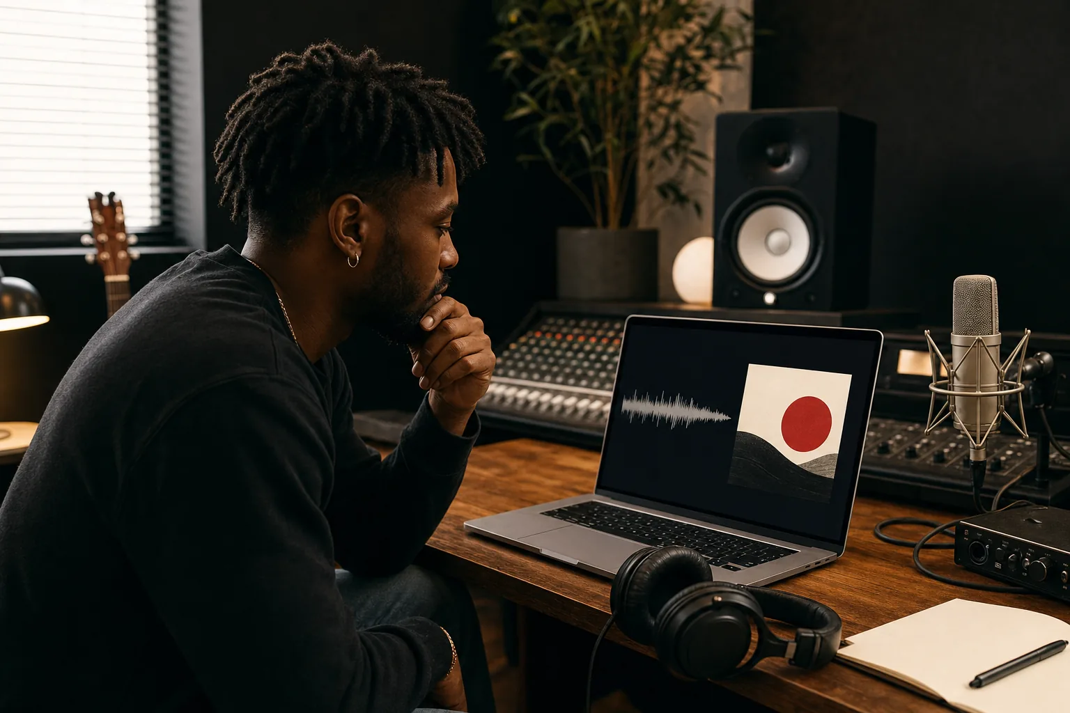 Independent artist preparing a song file and cover art for Spotify distribution.