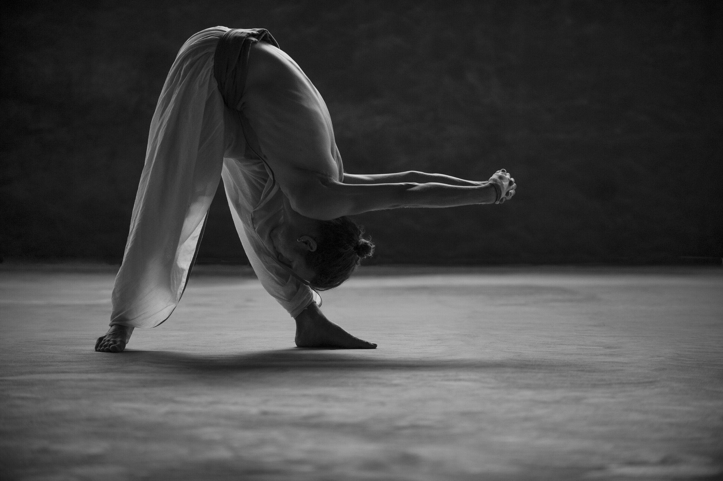 Black and white close up photoshoot with young woman