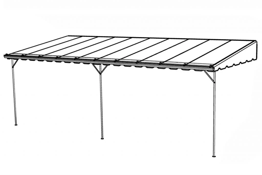 Gazebo Maison Jaune