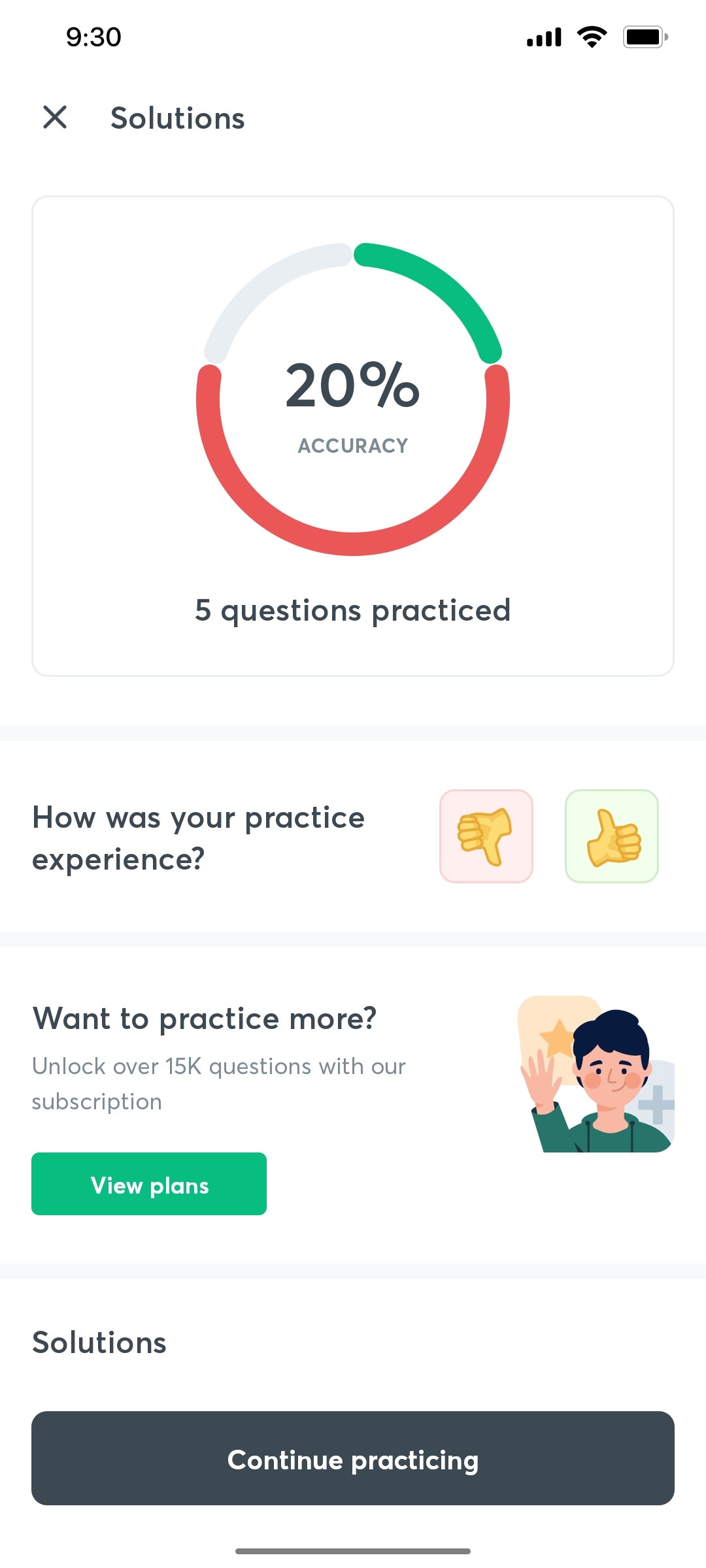 Unacademy Solution Screen 1