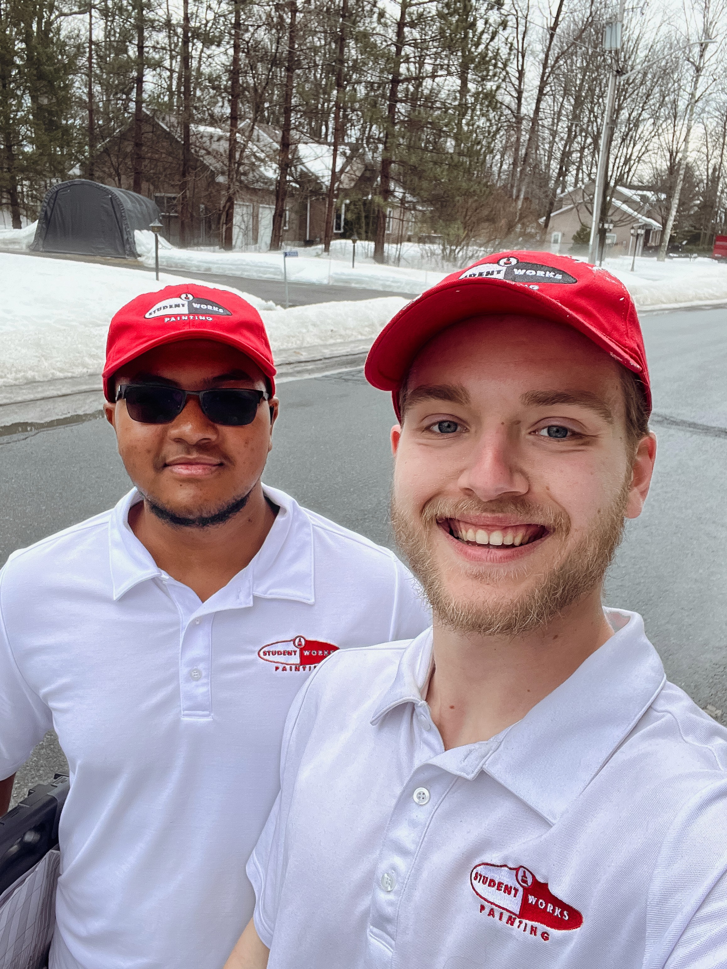 Coach explaining something to an athlete