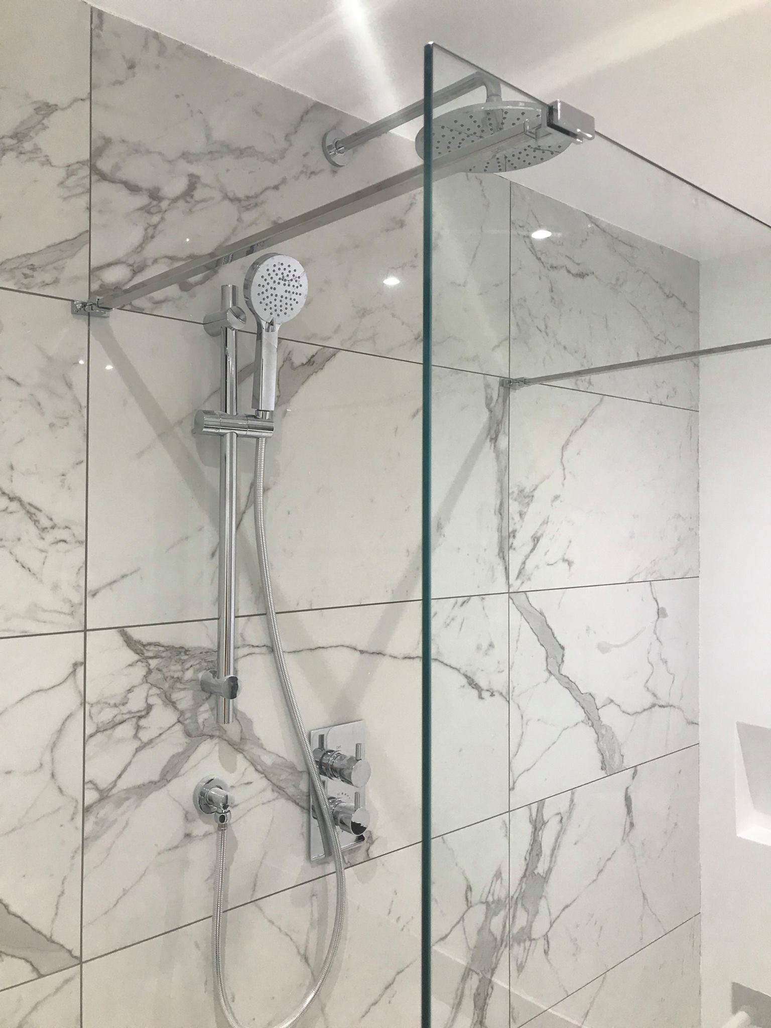 Marble bathroom renovation in north london
